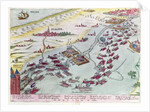 Naval Combat off the Coast of The Hague Naval between the Beggars of the Sea and the Spanish in 1573 by Franz Hogenberg