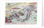 Naval Combat off the Coast of The Hague Naval between the Beggars of the Sea and the Spanish in 1573 by Franz Hogenberg