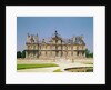 View of the East facade of Chateau de Maisons-Laffitte, built 1642-51 by Francois Mansart