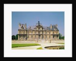 View of the East facade of Chateau de Maisons-Laffitte, built 1642-51 by Francois Mansart