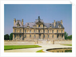 View of the East facade of Chateau de Maisons-Laffitte, built 1642-51 by Francois Mansart