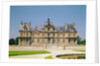 View of the East facade of Chateau de Maisons-Laffitte, built 1642-51 by Francois Mansart