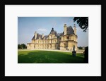 View of the West facade of Chateau de Maisons-Laffitte, built 1642-51 by Francois Mansart