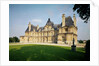 View of the West facade of Chateau de Maisons-Laffitte, built 1642-51 by Francois Mansart