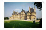 View of the West facade of Chateau de Maisons-Laffitte, built 1642-51 by Francois Mansart
