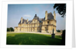 View of the West facade of Chateau de Maisons-Laffitte, built 1642-51 by Francois Mansart