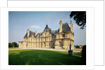 View of the West facade of Chateau de Maisons-Laffitte, built 1642-51 by Francois Mansart