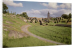 View of the amphitheatre, built under Emperor Claudius by Roman