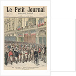 The Start of the Road Race from Paris to Belfort by Henri Meyer