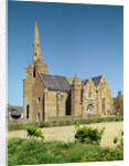 View of the church by French School