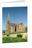 View of the church by French School