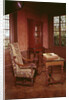 Interior of the study of Honore de Balzac in his home in rue Raynouard by French School