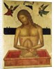 Icon depicting Christ in the tomb by Greek School