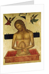 Icon depicting Christ in the tomb by Greek School