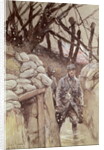 Infantrymen in a Trench, Notre-Dame de Lorette, 1915 by Francois Flameng