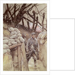 Infantrymen in a Trench, Notre-Dame de Lorette, 1915 by Francois Flameng