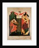 Icon depicting the Annunciation, Novgorod School by Russian School