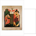 Icon depicting the Annunciation, Novgorod School by Russian School