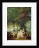 Promenade at Longchamp, c.1760 by Gabriel de Saint-Aubin