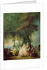 Promenade at Longchamp, c.1760 by Gabriel de Saint-Aubin