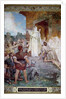 St. Genevieve Calming the Parisians on the Approach of Attila, 19th century by Jules Elie Delaunay