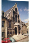 View of the facade of the Palais de Justice, built in 1572 by French School