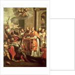 St. Bernard of Clairvaux and William X Duke of Aquitaine by Martin Pepyn or Pepin