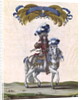 The Prince of Conde as the Emperor of Turkey, part of the Carousel Given by Louis XIV in Front of the Tuileries, 5th June 1662 by Israel the Younger Silvestre