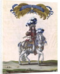 The Prince of Conde as the Emperor of Turkey, part of the Carousel Given by Louis XIV in Front of the Tuileries, 5th June 1662 by Israel the Younger Silvestre