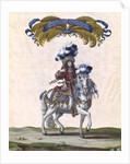 The Prince of Conde as the Emperor of Turkey, part of the Carousel Given by Louis XIV in Front of the Tuileries, 5th June 1662 by Israel the Younger Silvestre
