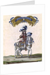 The Prince of Conde as the Emperor of Turkey, part of the Carousel Given by Louis XIV in Front of the Tuileries, 5th June 1662 by Israel the Younger Silvestre