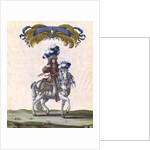 The Prince of Conde as the Emperor of Turkey, part of the Carousel Given by Louis XIV in Front of the Tuileries, 5th June 1662 by Israel the Younger Silvestre