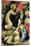 Jesus in the Garden of Gethsemane by Master of the Trebon Altarpiece