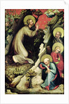 Jesus in the Garden of Gethsemane by Master of the Trebon Altarpiece
