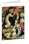 Jesus in the Garden of Gethsemane by Master of the Trebon Altarpiece