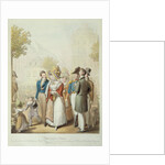 The Jardin des Tuileries by Georg Emanuel Opitz