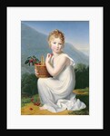 Young Girl Eating Cherries by Jeanne-Elisabeth Chaudet