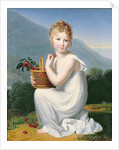 Young Girl Eating Cherries by Jeanne-Elisabeth Chaudet