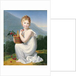 Young Girl Eating Cherries by Jeanne-Elisabeth Chaudet