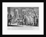 Bonaparte protected by two grenadiers during the session in St.Cloud, 19 brumaire an 8, c.1800 by French School