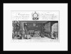 The only manufacture in France of good razors of melted steel in the same manner as that of Sheffield in England, Yorkshire, late 18th century by French School