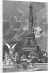 The Eiffel Tower Universal Exhibition of 1889 in Paris, 1888 by Albert Bellenger