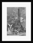The Eiffel Tower Universal Exhibition of 1889 in Paris, 1888 by Albert Bellenger