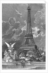 The Eiffel Tower Universal Exhibition of 1889 in Paris, 1888 by Albert Bellenger