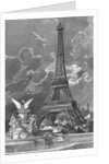 The Eiffel Tower Universal Exhibition of 1889 in Paris, 1888 by Albert Bellenger