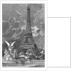 The Eiffel Tower Universal Exhibition of 1889 in Paris, 1888 by Albert Bellenger