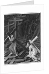 The Christian Soul Accepting her Cross by French School