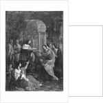 St. Louis distributing alms by Jacques Stella