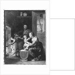 Holy Family, after 1650 by Jacques Stella