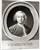 Portrait of Claude Adrien Helvetius french philosopher by Carle van Loo